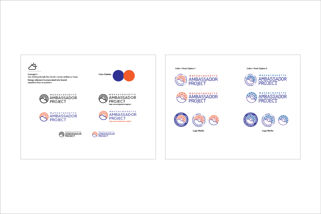 Ambassador Project logo design options