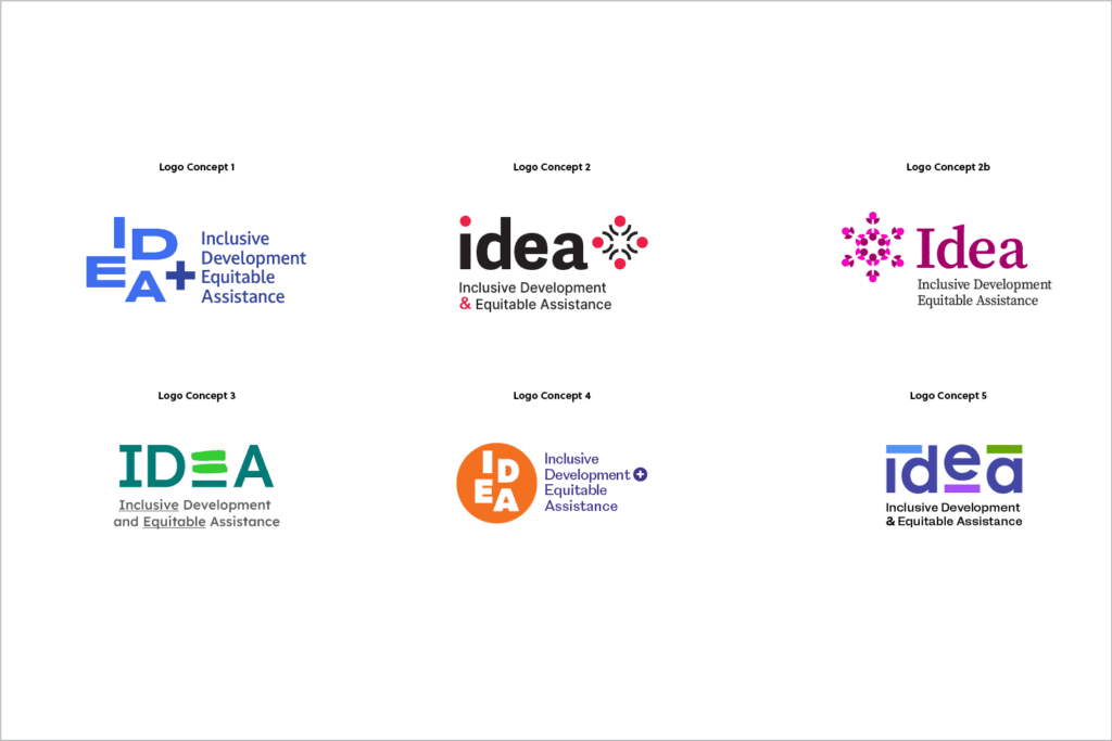 IDEA Logo design options